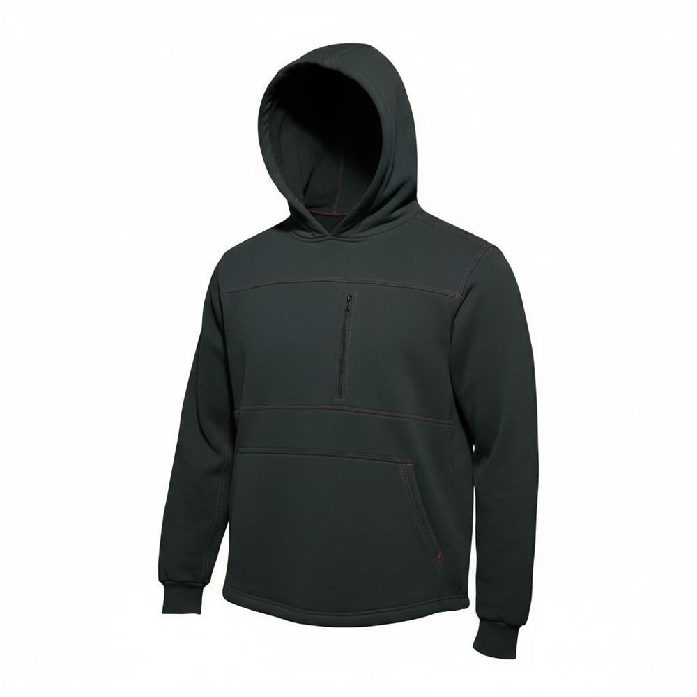 Lakeland FR Hoodie IHDP12ANT01  Black HEAVYWEIGHT Sweatshirt‎ Size XL USA Made.